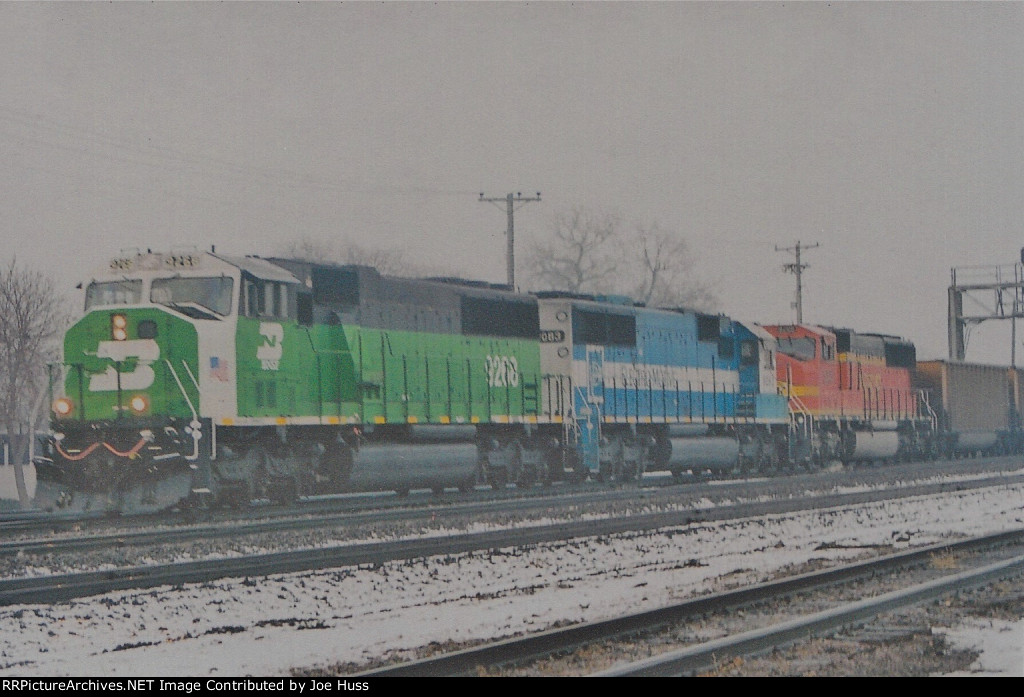 BNSF 9268 West